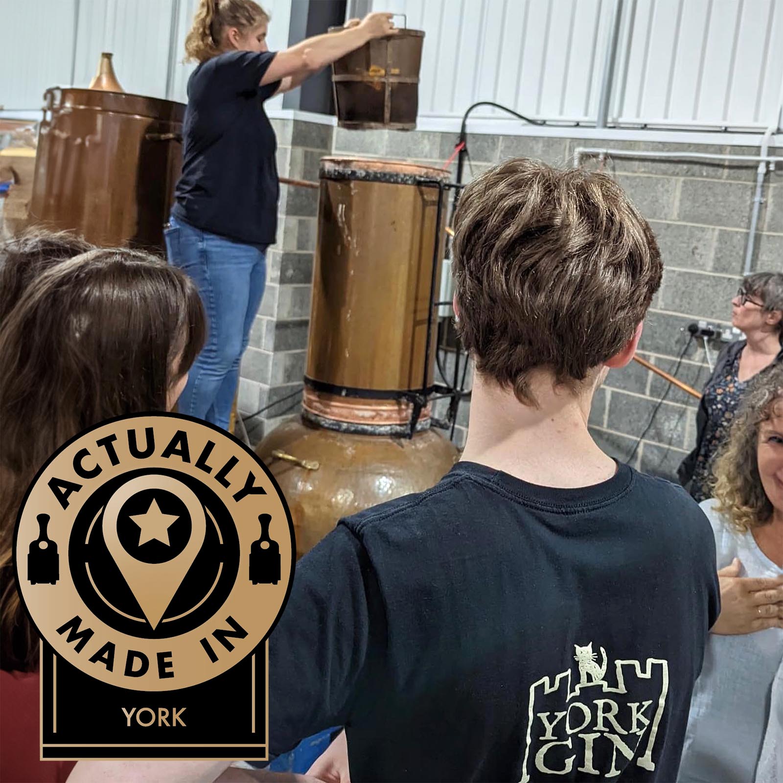 Making gin and training the team at York Gin