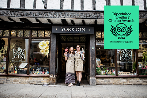 Debbie and Jenny at York Gin