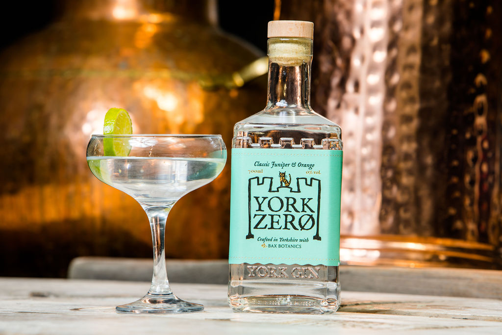 York Zero Martini at the distillery